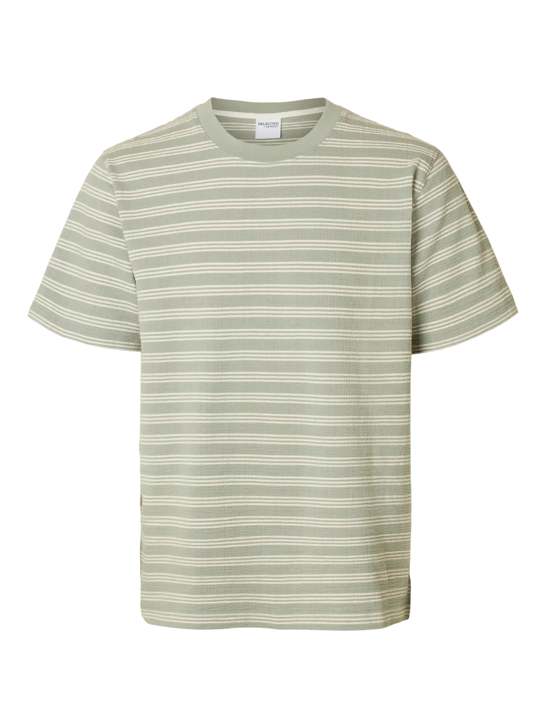 SLHEli Seersucker SS O-neck
