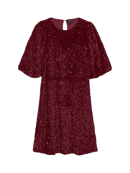 VMBella 2/4 O-neck ABK SQ dress