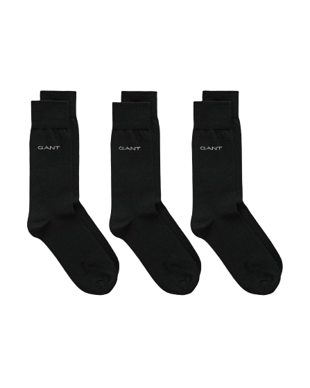 Mercerized Cotton Socks 3-pack
