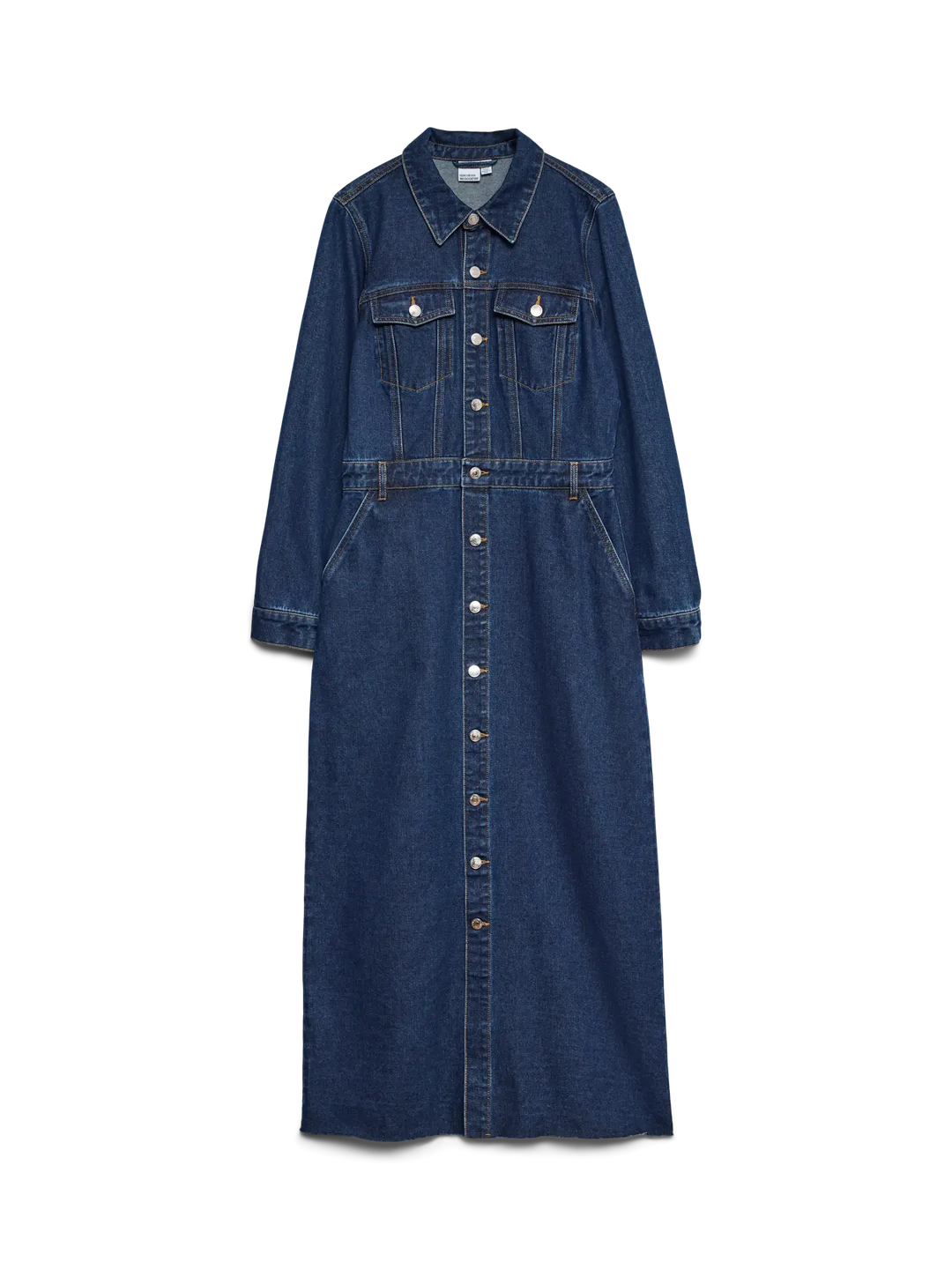 VMMolly LS Ank Denim Dress