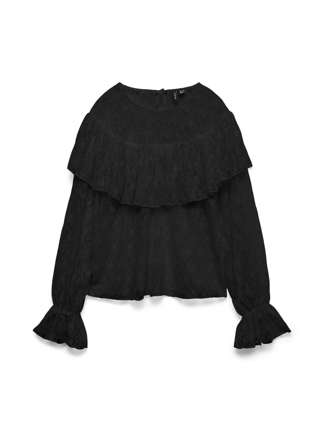 VMLoulou LS Flounce Lace Top