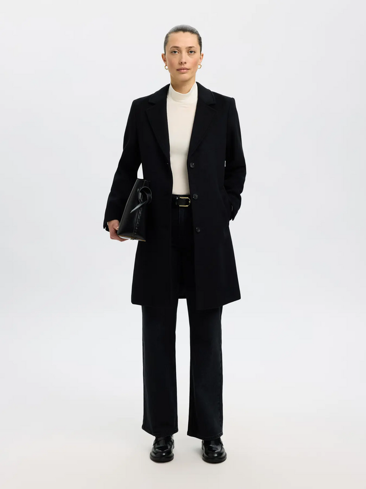 SLFSasja Wool Blend coat