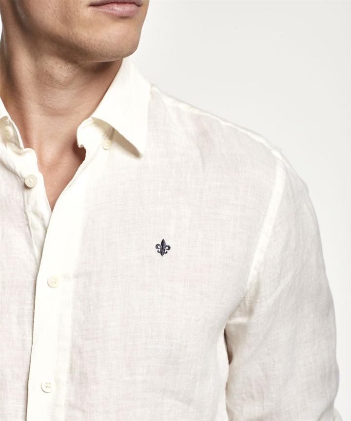 Douglas Linen Shirt-Classic Fit