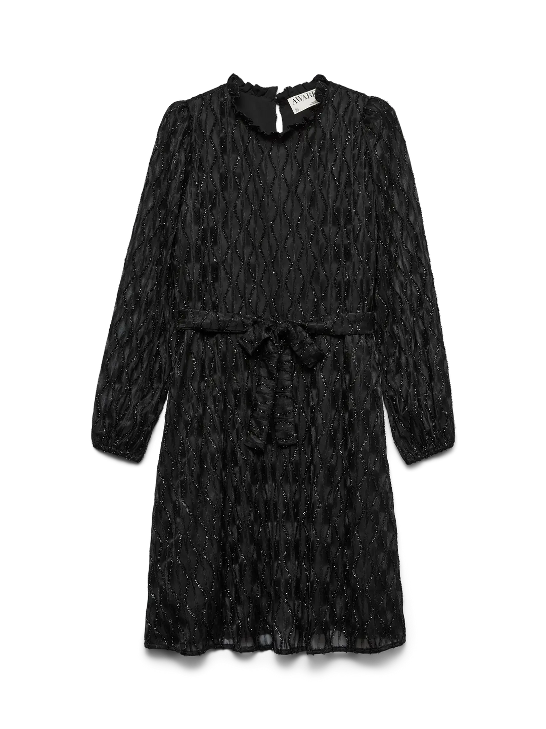 AWNolita LS High Neck Short Dress