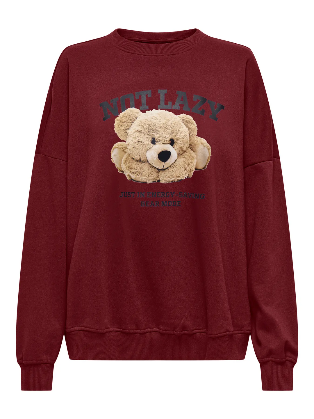 ONLBila L/S Bear o-neck swt