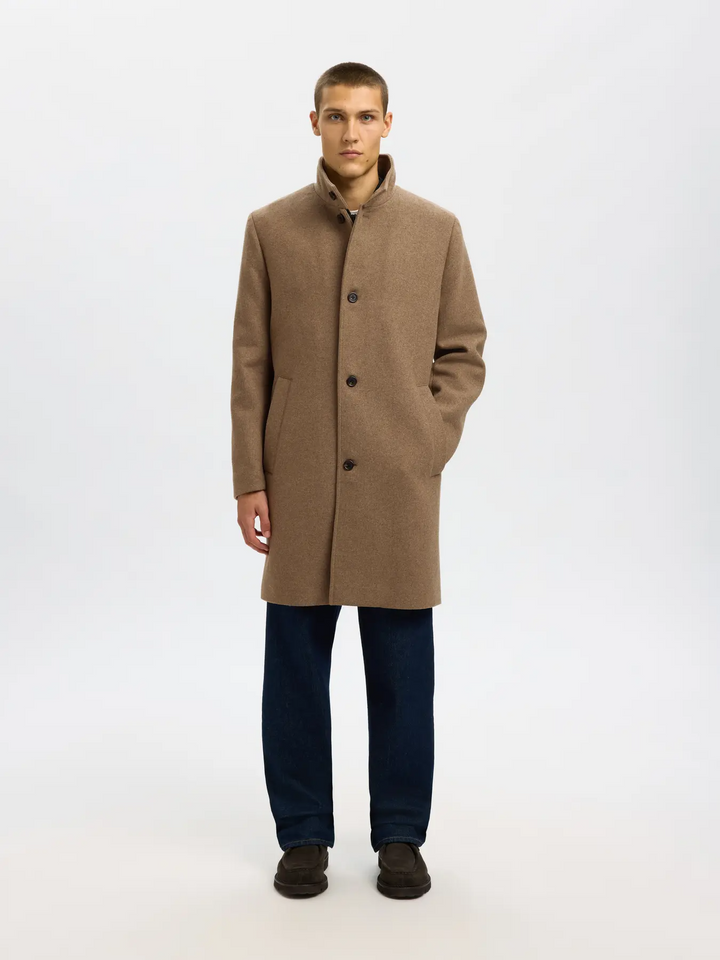 SLHRainar Wool Blend Coat