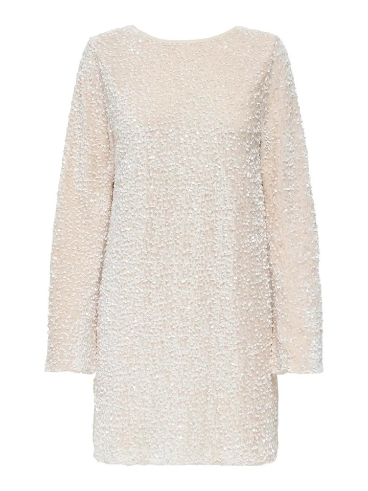 ONLAnika Sequin LS Bow Dress