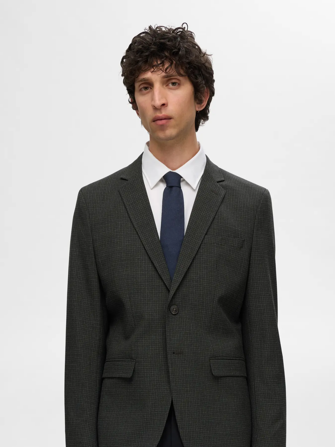 SLHOtto Plain Wool Tie