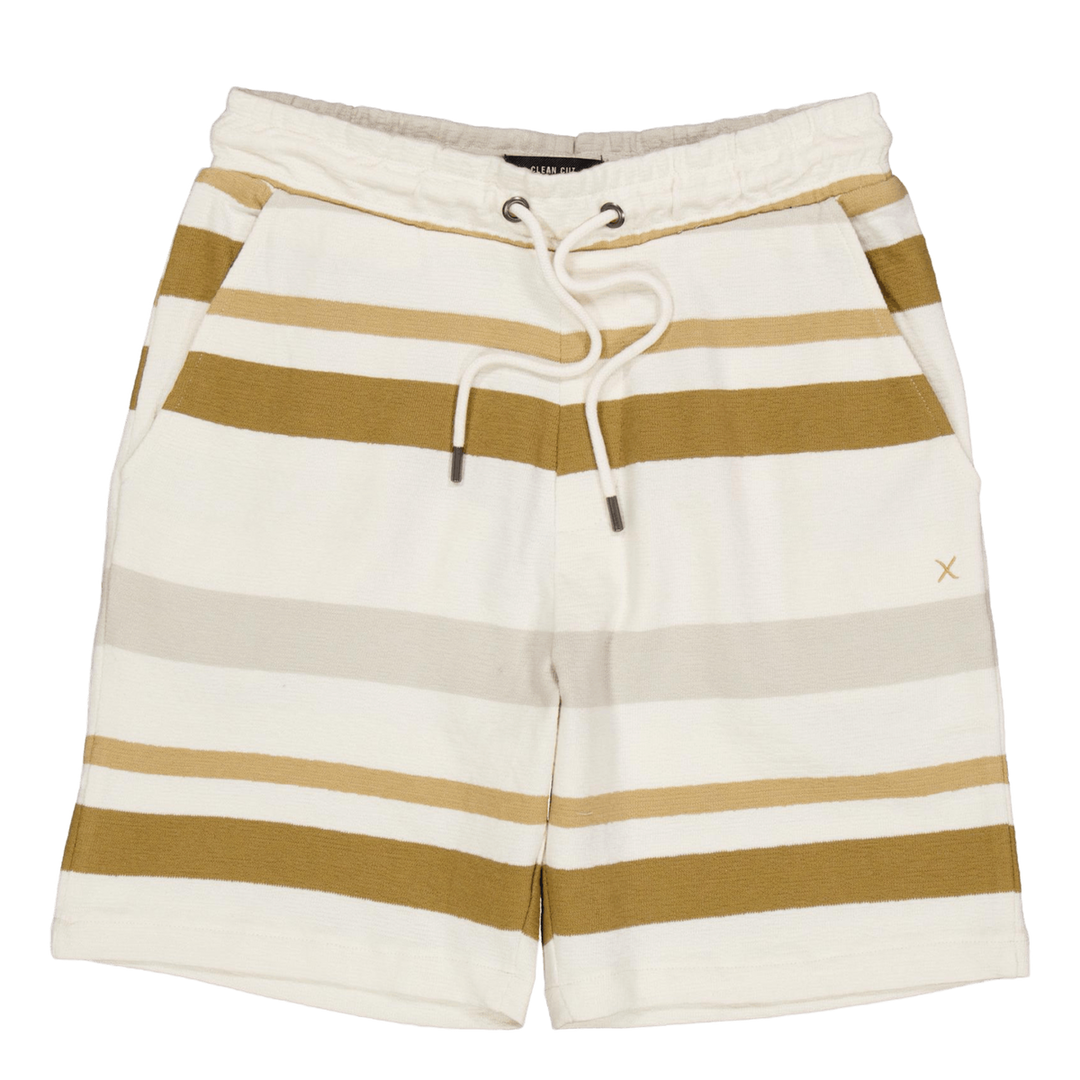 Calton Striped Structured Shorts