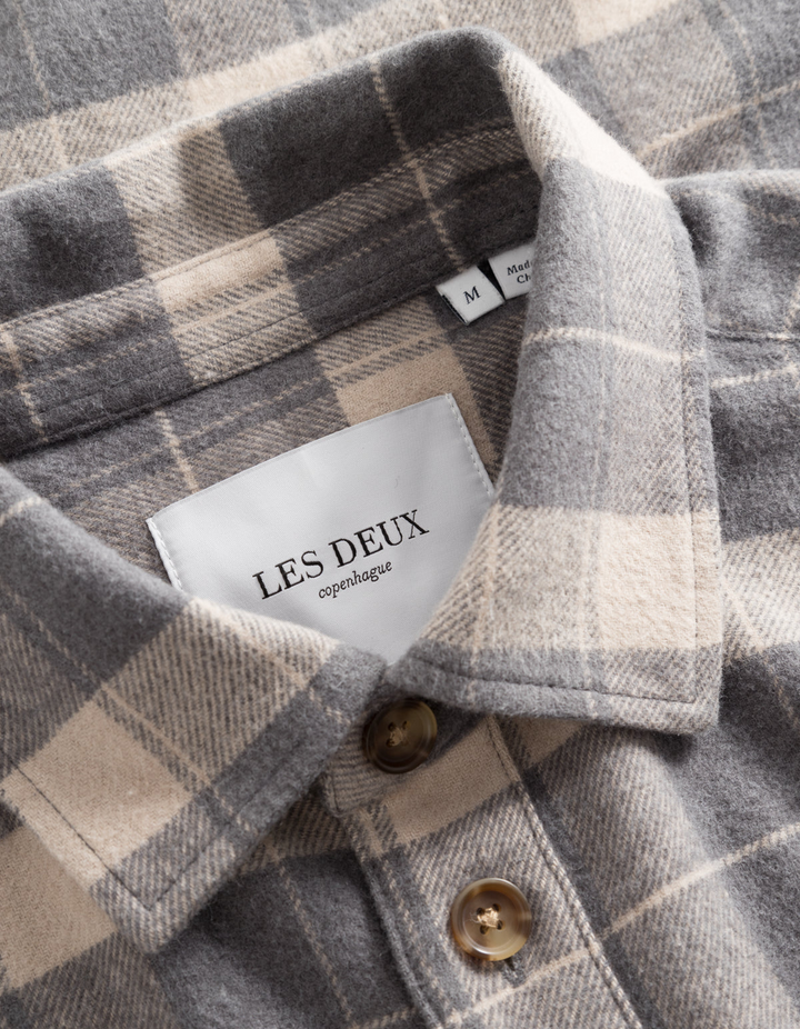 Lennon Flannel Check Overshirt