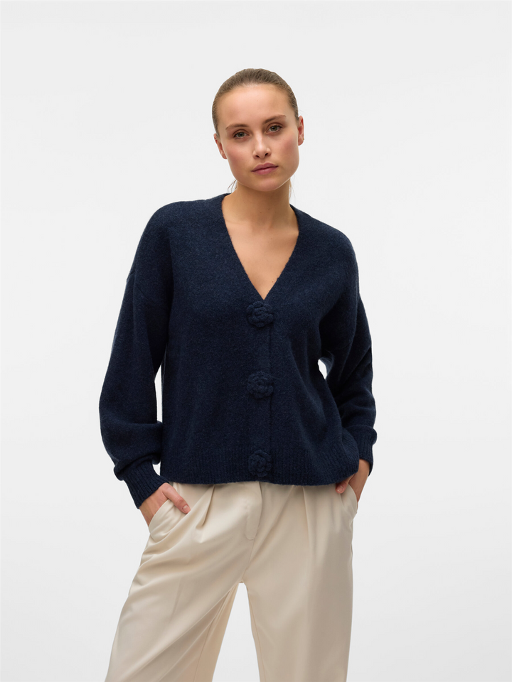 VMCecily Ls v-neck cardigan