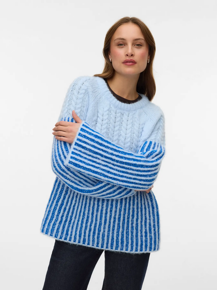 VMERIKA LS O-NECK LONG PULLOVER EXP
