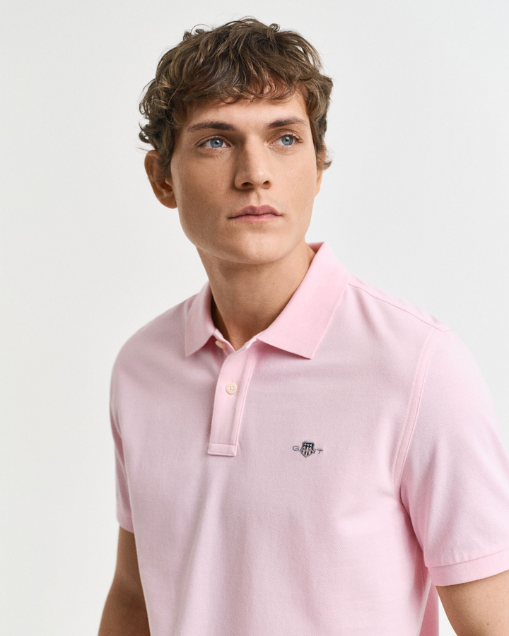 Reg Shield Pique Polo SS