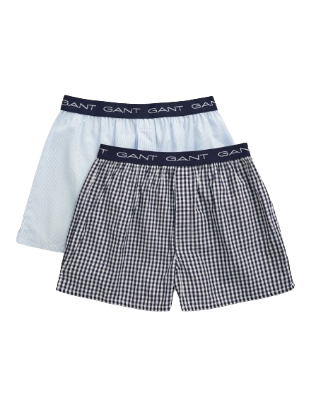 Gingham and Stripe Boxer