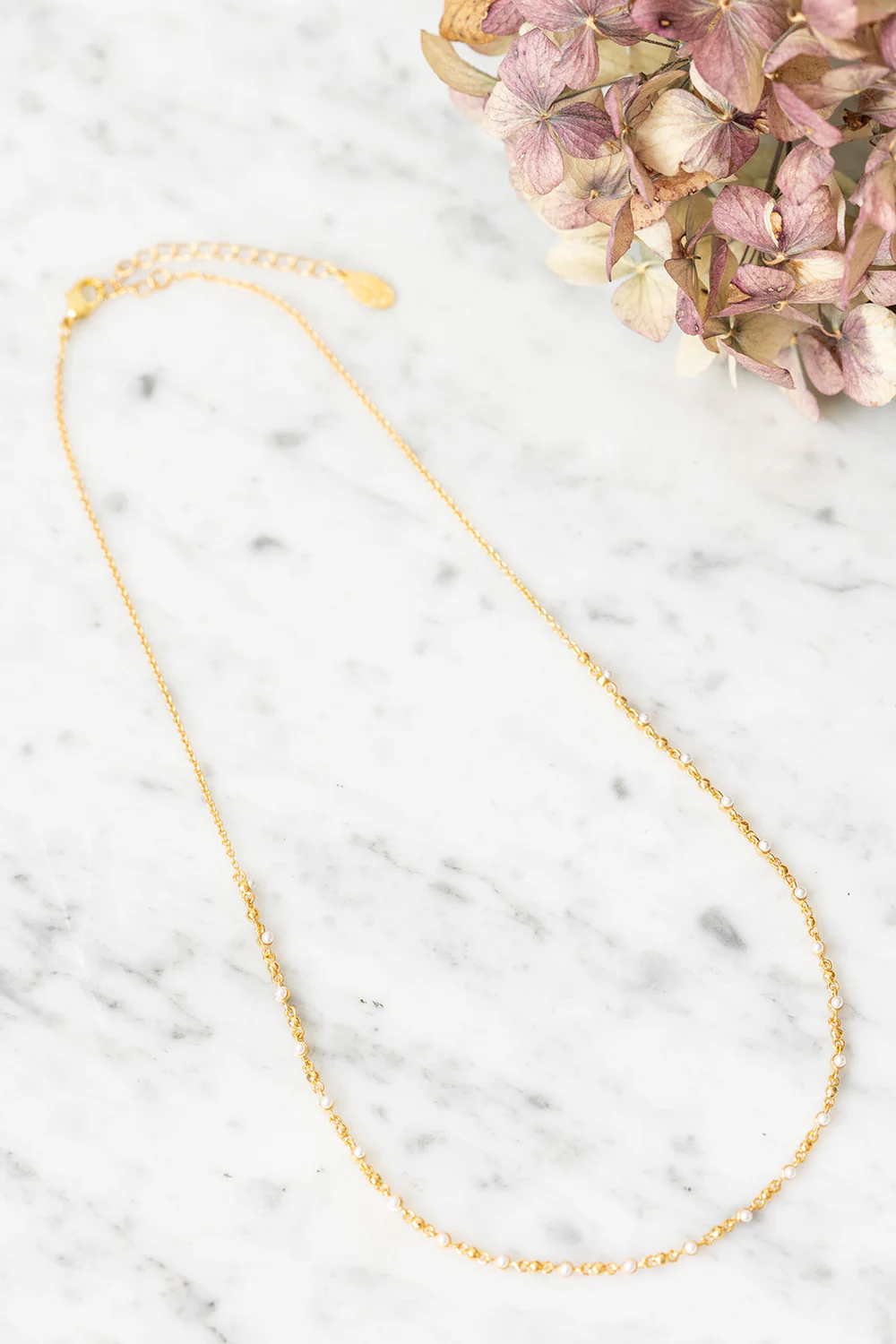 Poppy pearly necklace