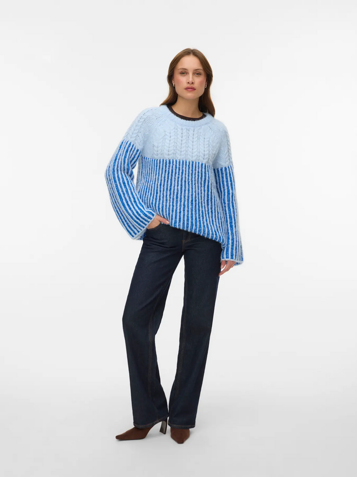 VMERIKA LS O-NECK LONG PULLOVER EXP