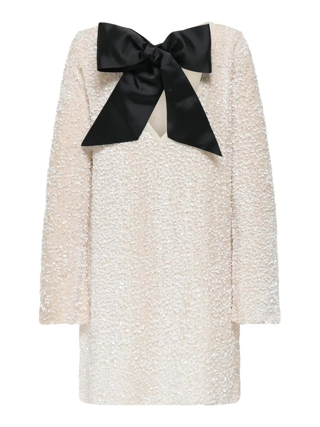 ONLAnika Sequin LS Bow Dress