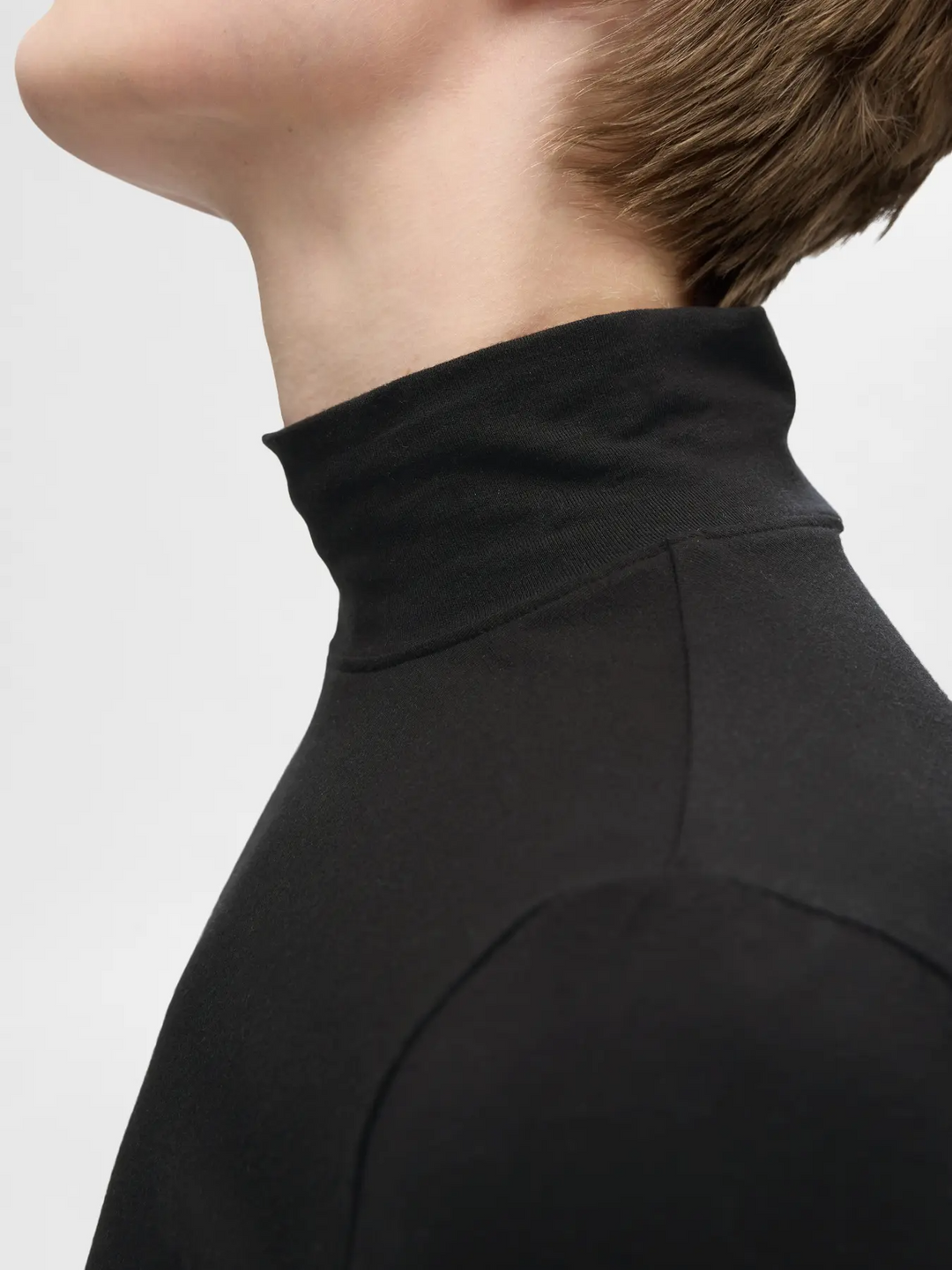 SFLMANJA LS HIGH NECK NOOS