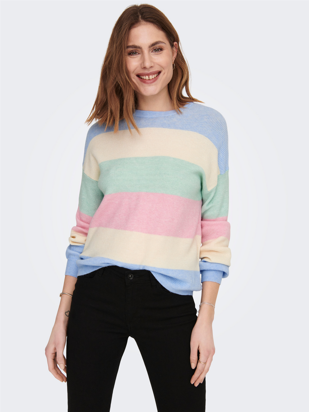 ONLAtia LS Stripe Pullover