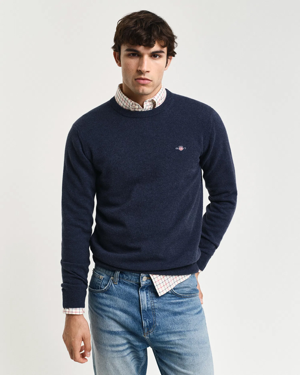 Superfine Lambswool C-neck