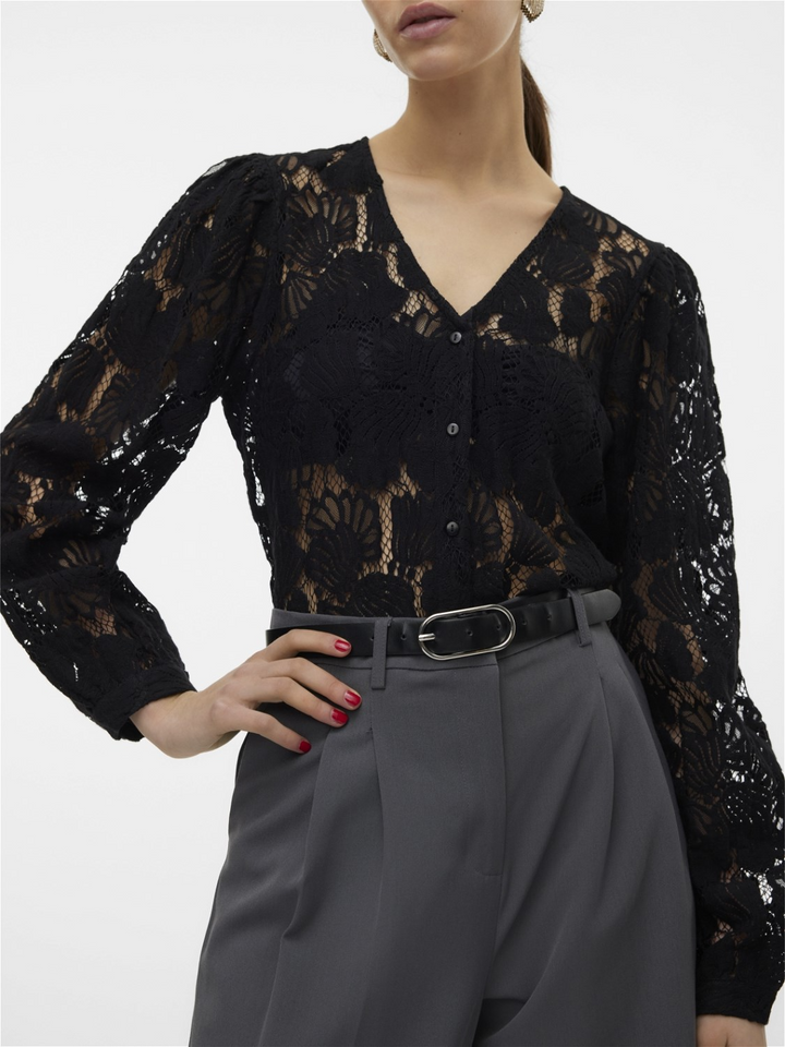 VMGabena L/S Lace shirt