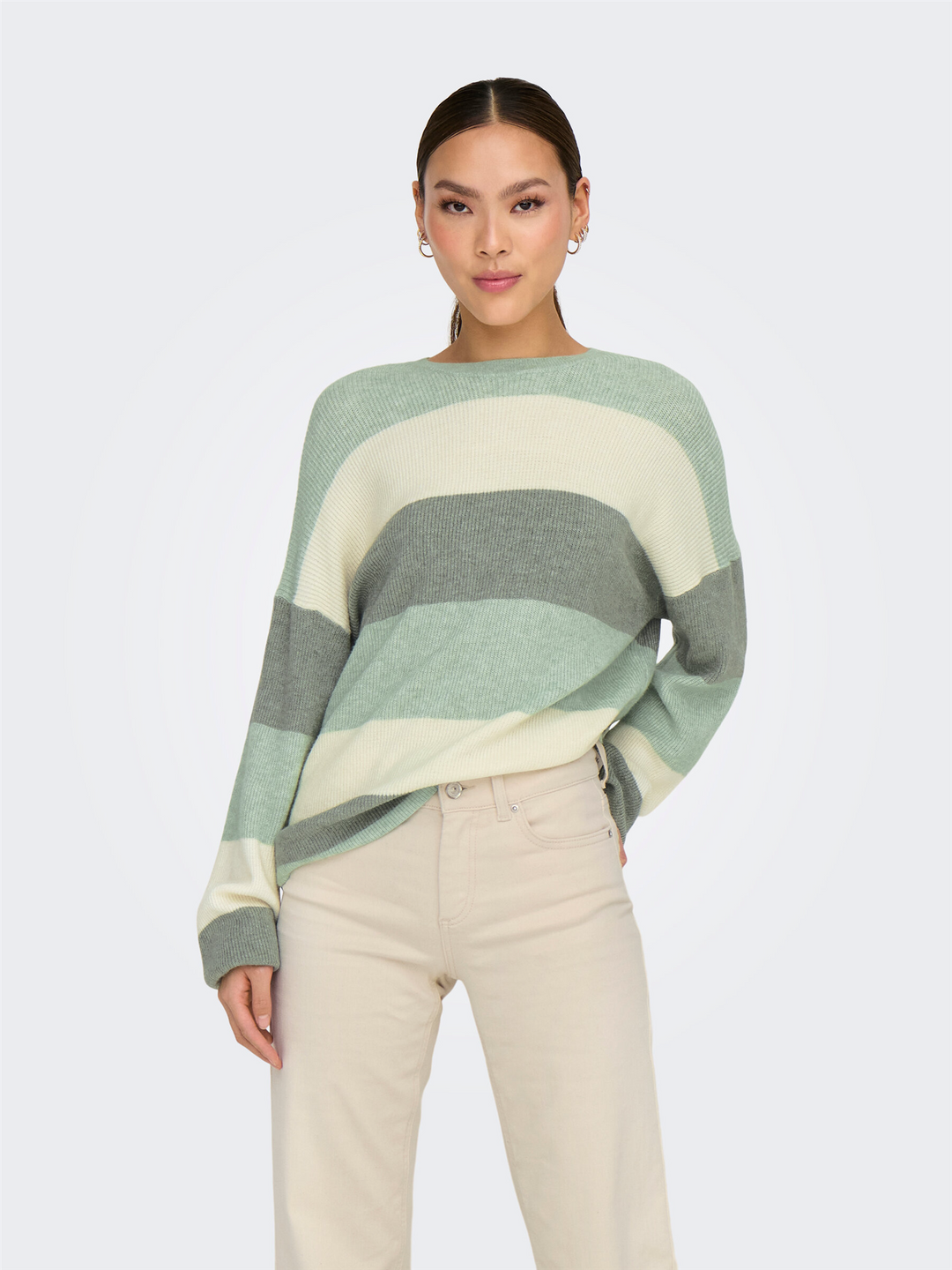 ONLAtia LS Stripe Pullover