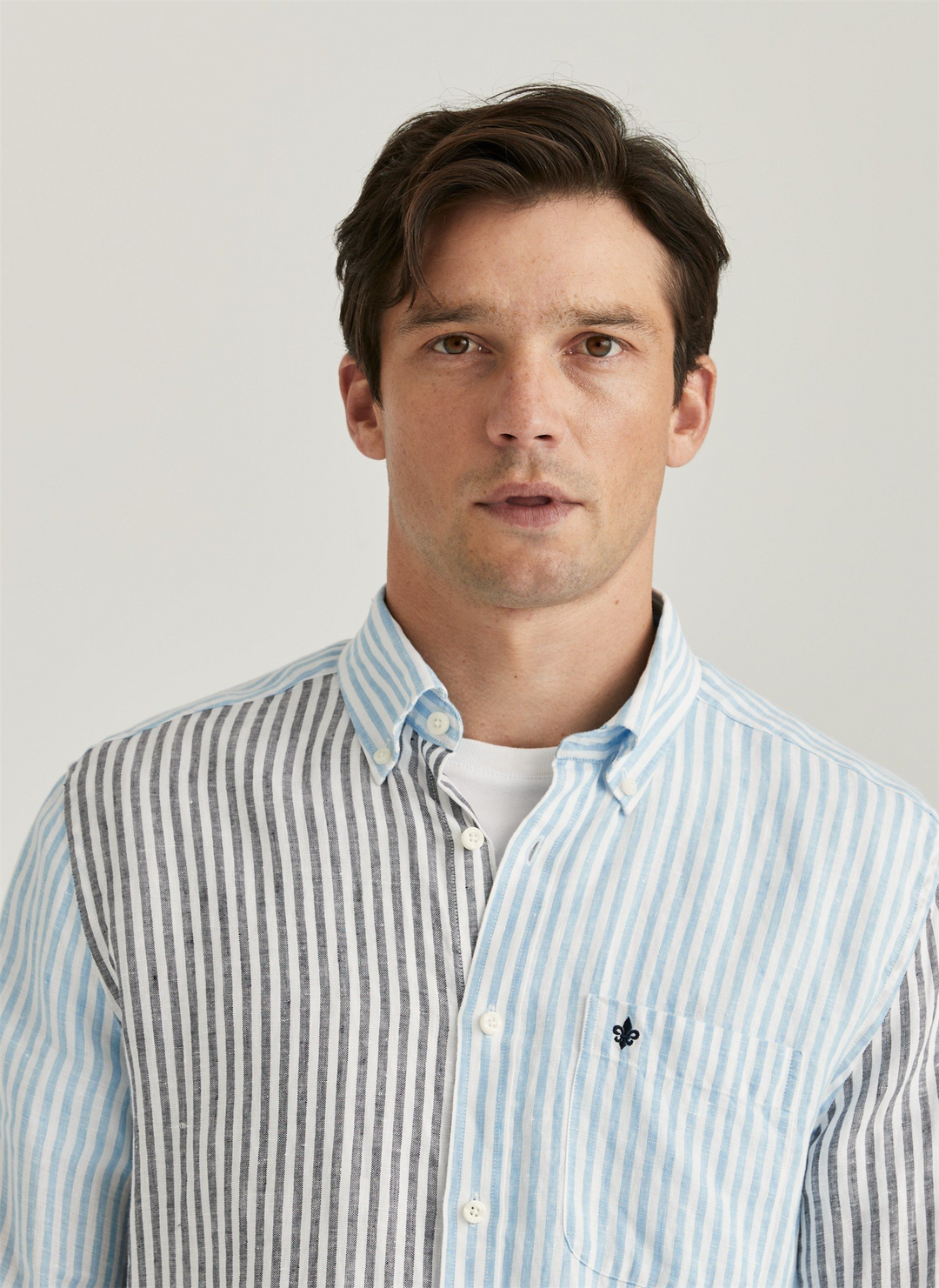 Douglas Linen Shirt-Classic Fit