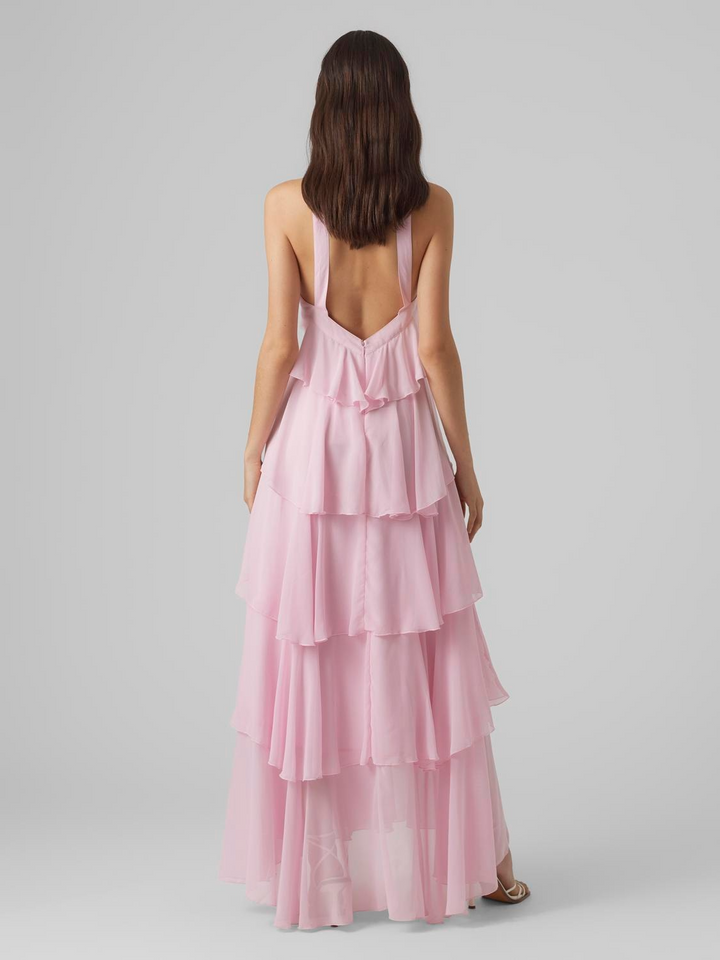 VMFelicia SL Ruffle Maxi Dress