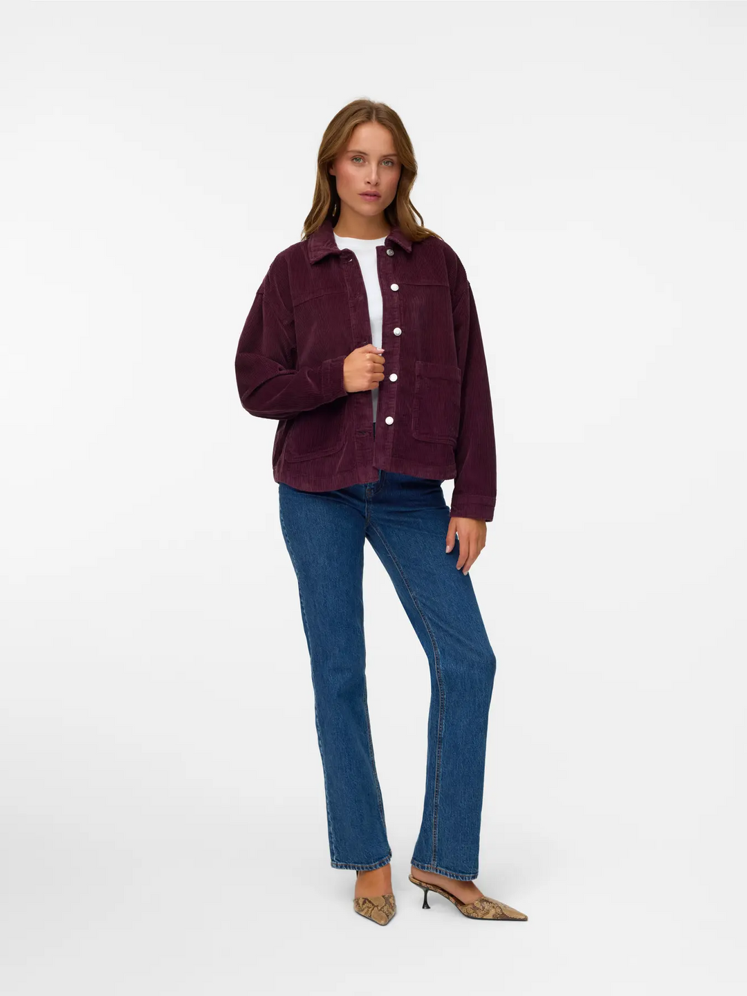 VMJamie Ls Corduroy Shacket mix