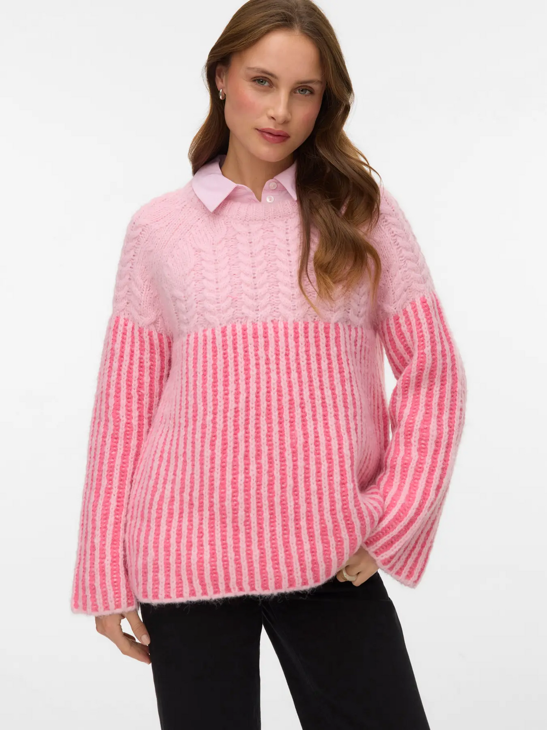 VMERIKA LS O-NECK LONG PULLOVER EXP