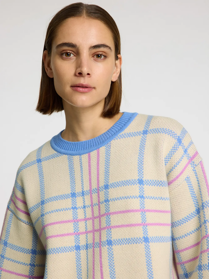 SLFTilde Check Knit