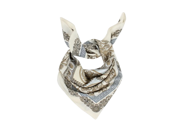 Manzini Stucco silk scarf 70*70 cm