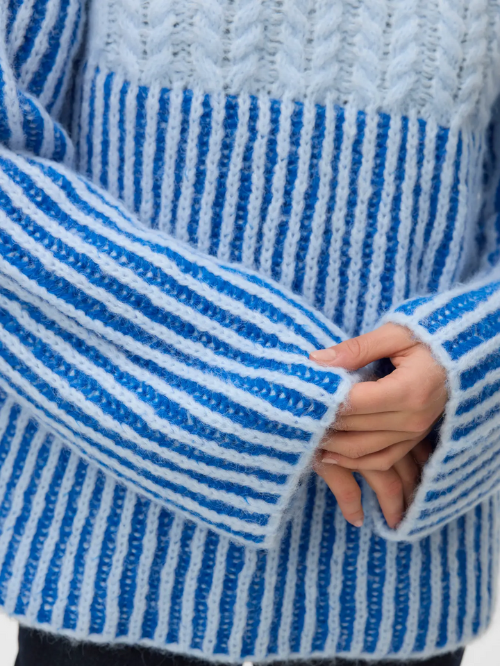 VMERIKA LS O-NECK LONG PULLOVER EXP