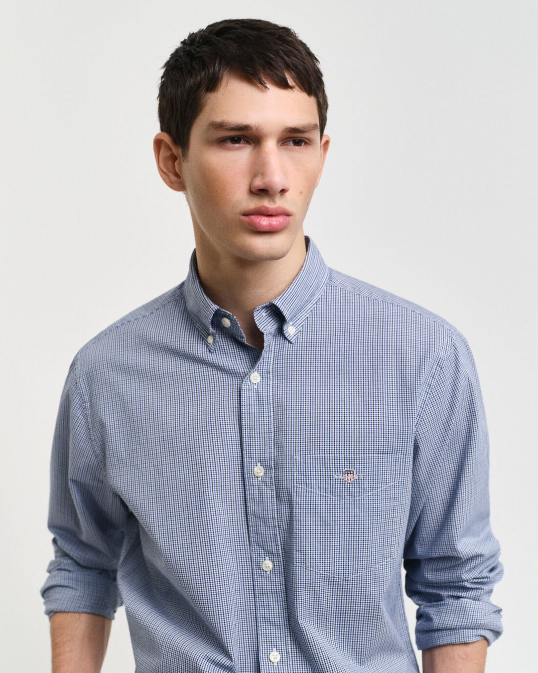 Regular Poplin Micro Gingham