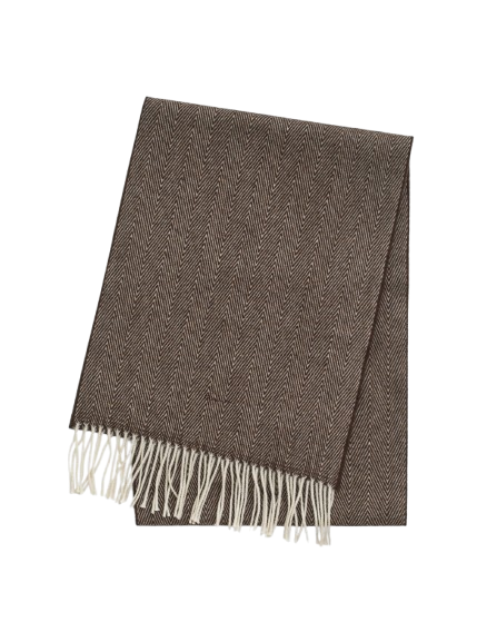 Wool Herringbone Scarf