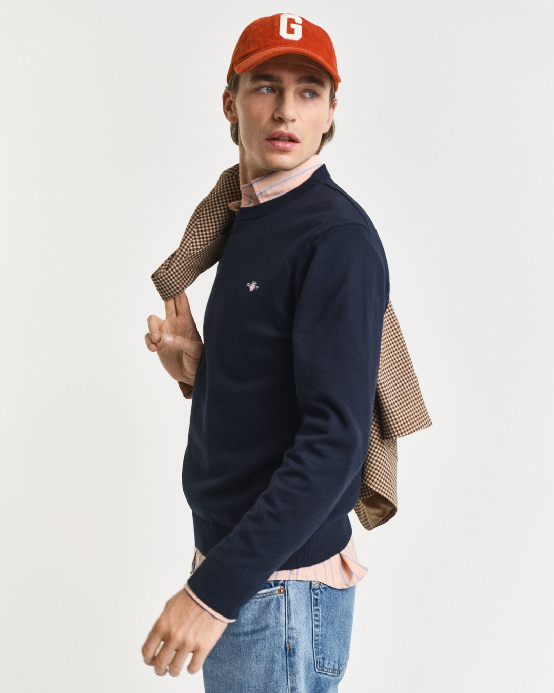 Classic cotton C-Neck