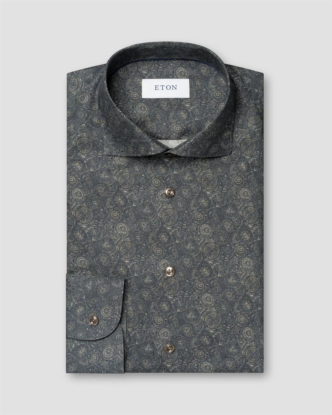 Contemporary Motif Signature Twill Shirt