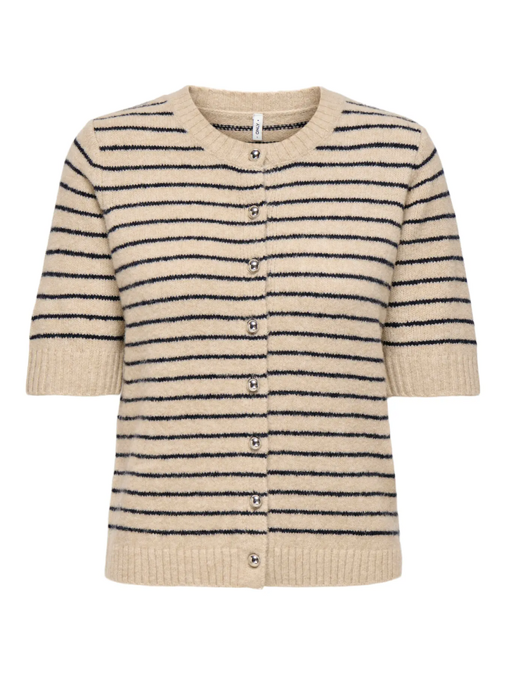 ONLChester Life SS Stripe Cardigan