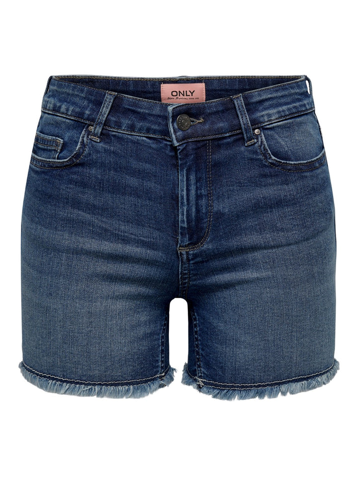 Blush mid Sk Raw Shorts