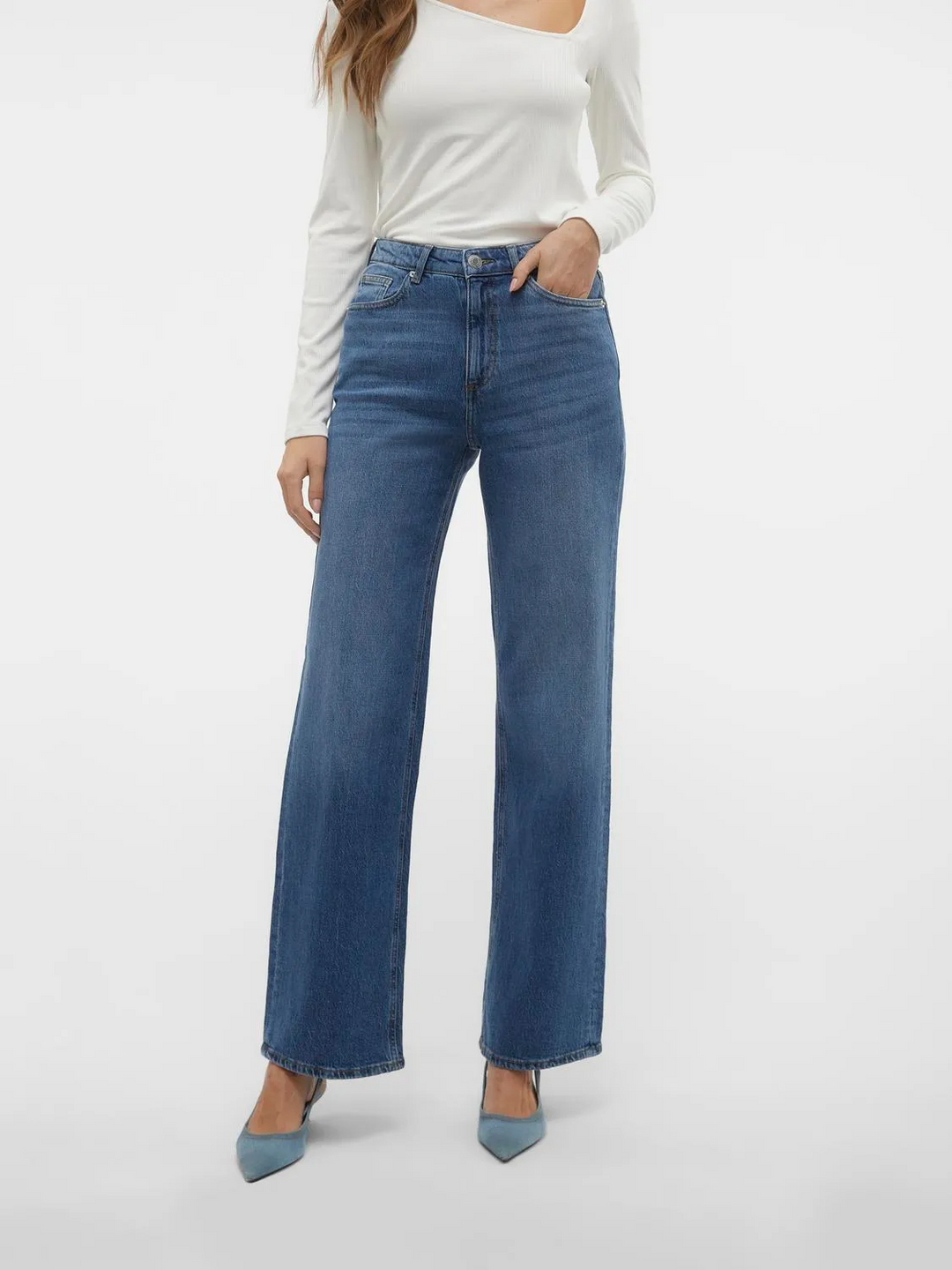 VMTessa HR Wide Jeans RA380