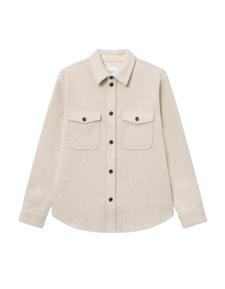 Lennon Bouclè Overshirt