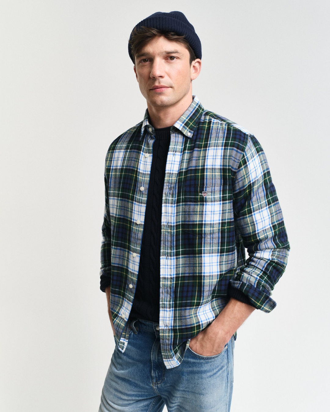 Flannel Check Shirt Regular