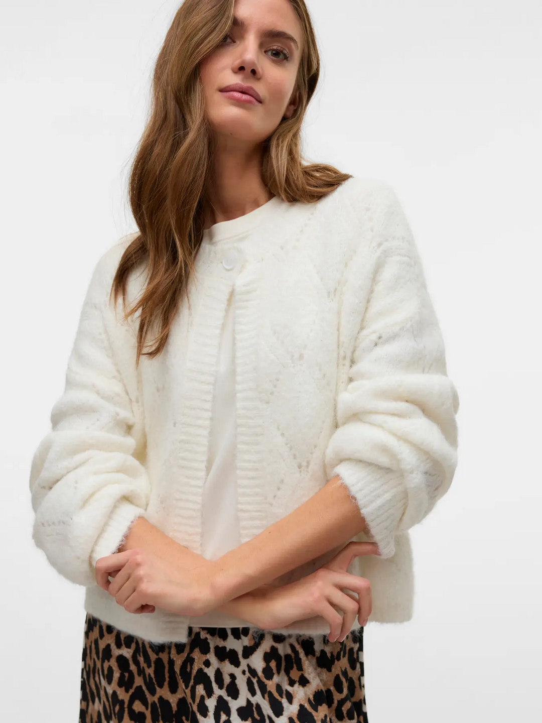 VMNovah LS Button CArdigan