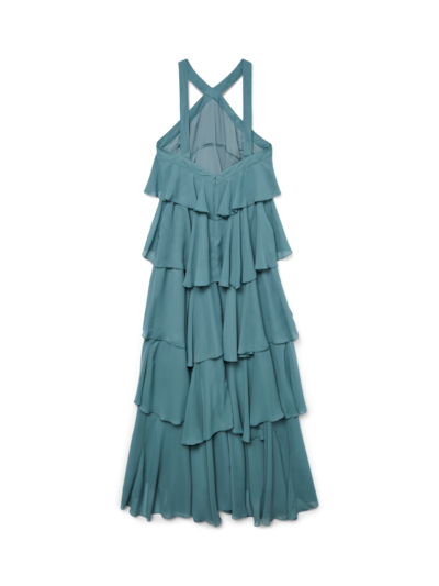 VMFelicia SL Ruffle Maxi Dress