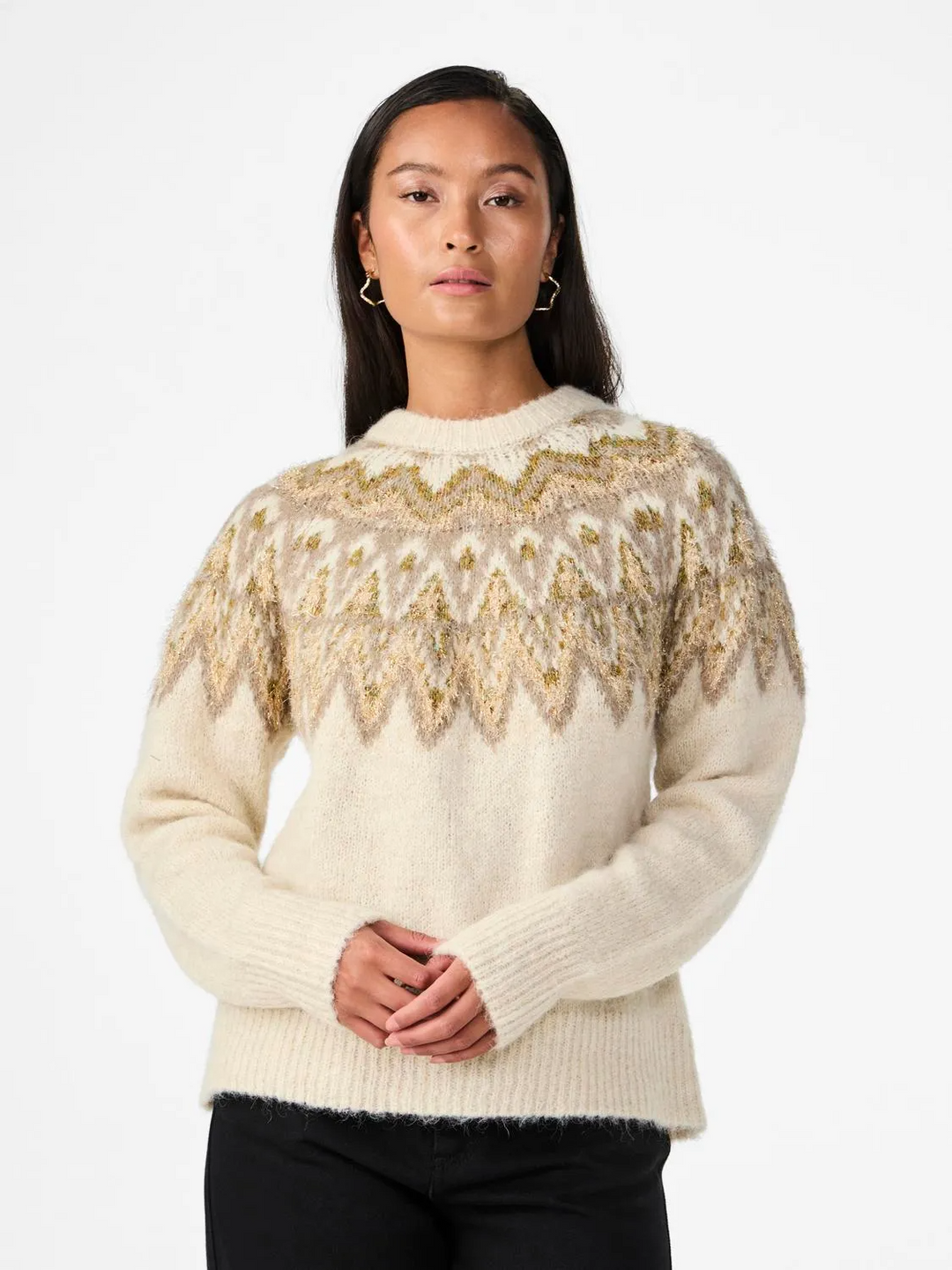 YASEla Shimmer Pullover