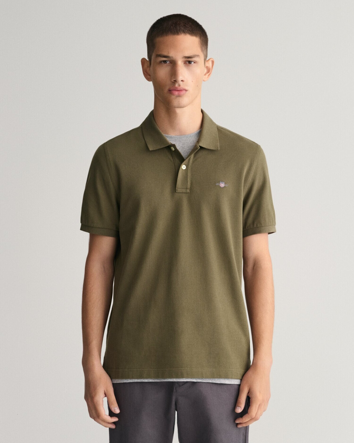 Reg Shield Pique Polo SS