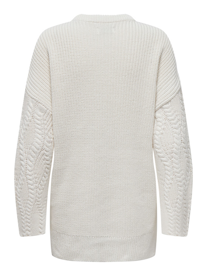 OnlNora Life LS Loose Oneck Knit