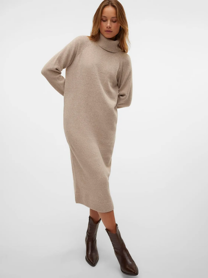 VMMarwa LS High Neck Calf Knit