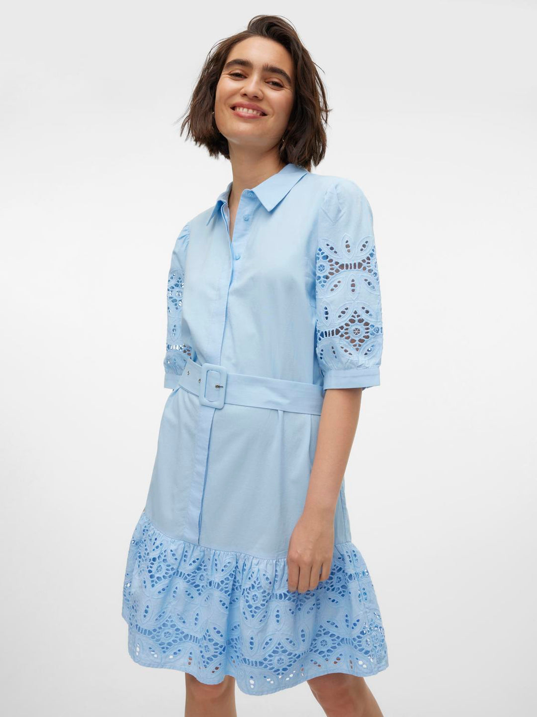 VMNynne 2/4 Short Shirt Dress