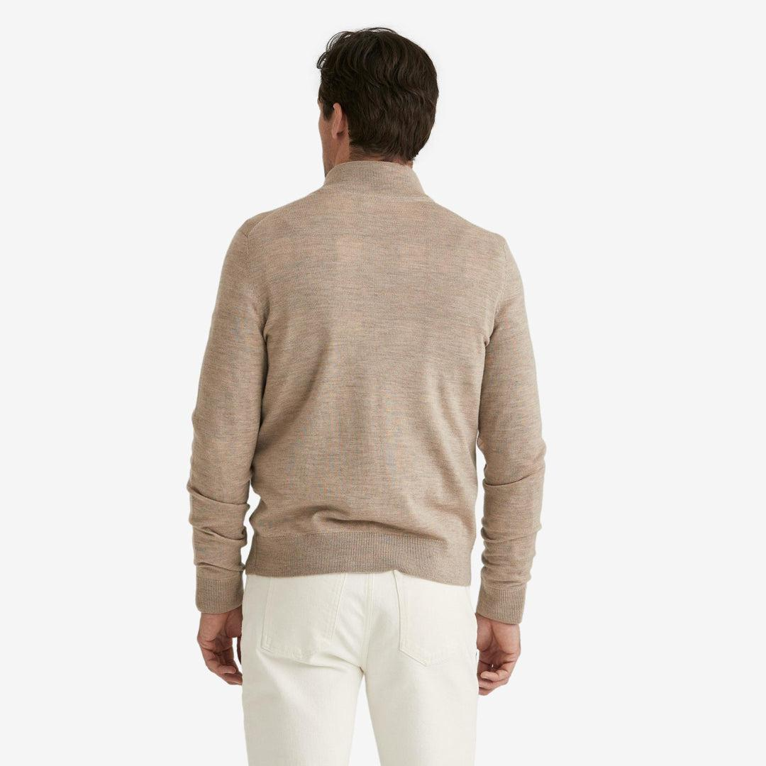 Merino Zip Cardigan